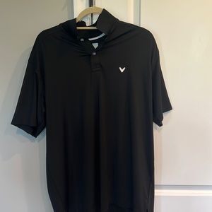 Men's Callaway Black Polo